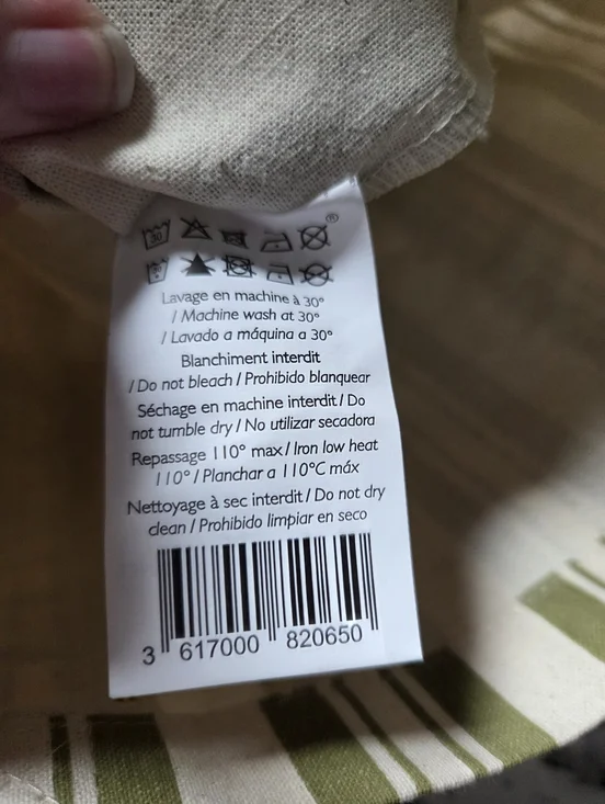 NWOT Green Striped Sézane Tote Bag - Picture 9 of 10